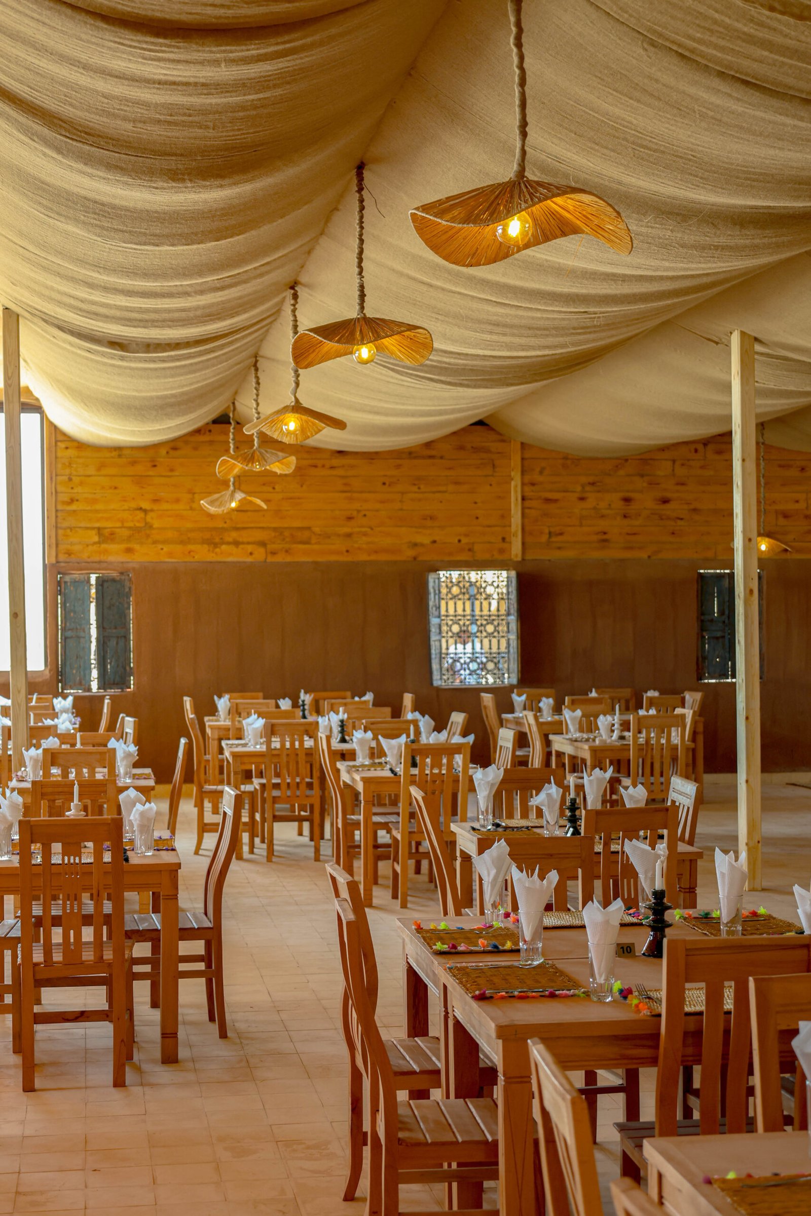 Agafay Palm restaurant interior