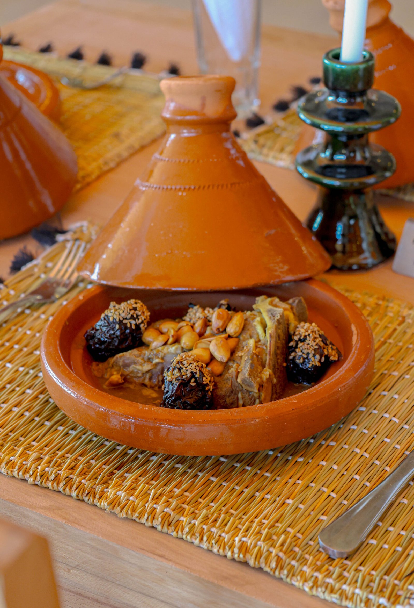 Moroccan beef tagine at Agafay Palm