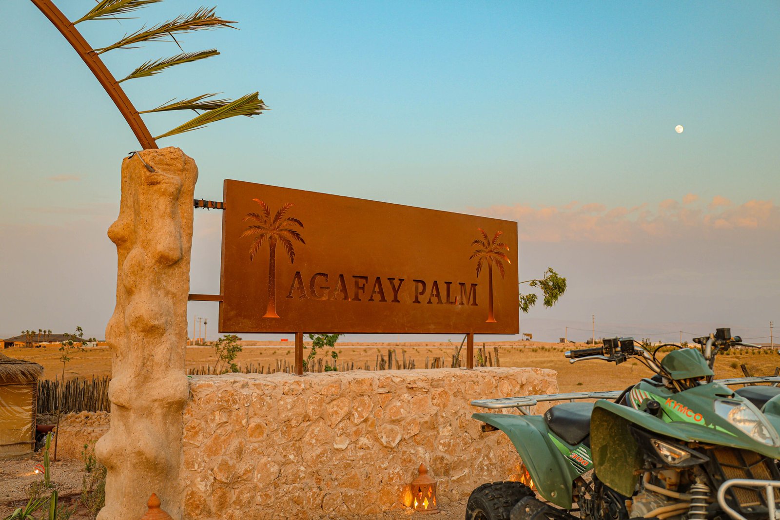 Agafay Palm entrance and desert activities